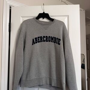 Vintage Abercrombie & Fitch Gray Crewneck Sweatshirt